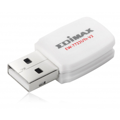 Karta sieciowa  Edimax Wireless 802.11b/g/n 300Mbps USB 2.0 mini-size   WPS button  2T2R