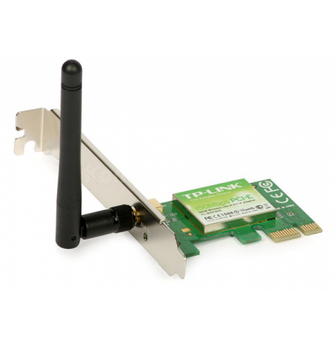 Karta sieciowa  TP-Link TL-WN781ND PCIe Wireless 150Mbps  1T1R  802.11n/g/b