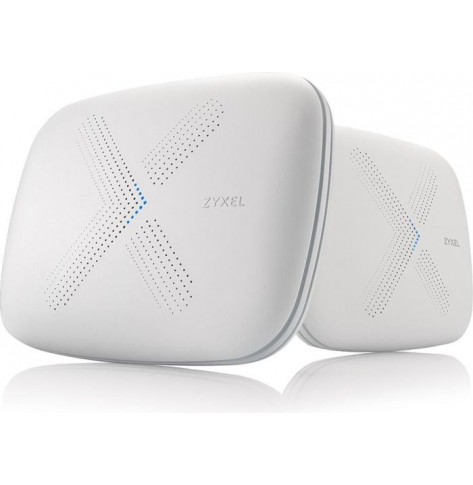 Punkt dostępowy Zyxel WSQ50 MULTI X System - 2 Pack AC3000 Tri-Band Mesh Wireless concept