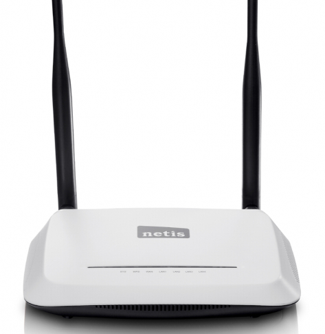 Router  Netis DSL WIFI G N300 + LAN x4  2x Antena 5 dBi