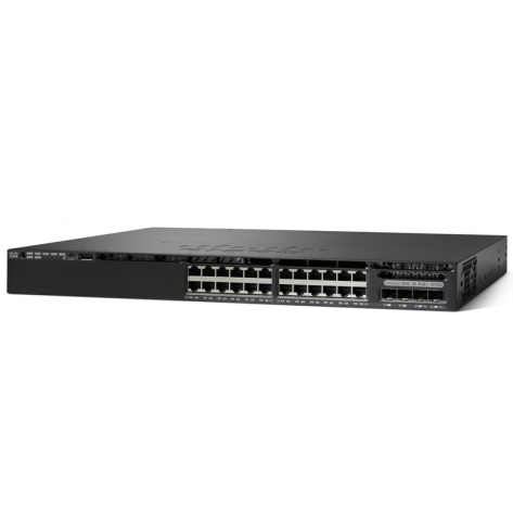 Switch wieżowy Cisco Catalyst 3650 24 Pory 10/100/1000 (PoE+) 2 porty 10 Gigabit SFP+