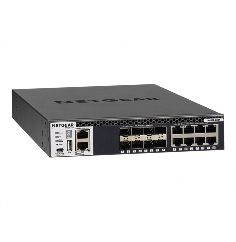 Switch Netgear M4300-28G-POE+ MANAGED SWITCH 24x1G PoE+ APS550W (GSM4328PA)