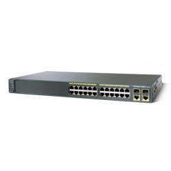 Switch Cisco WS-C2960+24LC-S Catalyst 2960 Plus 24 porty 10/100 2 zestawy Gigabit SFP