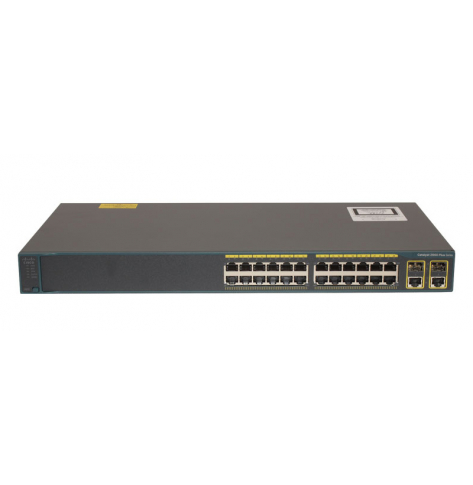 Switch Cisco WS-C2960+24TC-L Catalyst 2960 Plus 24 porty 10/100 2 zestawy Gigabit SFP