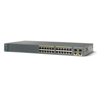 Switch Cisco WS-C2960+24TC-S Catalyst 2960 Plus 24 porty 10/100 2 zestawy Gigabit SFP