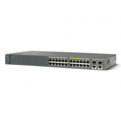 Switch Cisco WS-C2960+24TC-S Catalyst 2960 Plus 24 porty 10/100 2 zestawy Gigabit SFP
