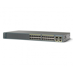 Switch Cisco WS-C2960+24TC-S Catalyst 2960 Plus 24 porty 10/100 2 zestawy Gigabit SFP