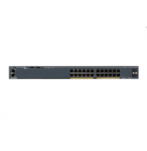 Switch Cisco WS-C2960X-24TS-LL Catalyst 2960-X 24 porty 10/100/1000 2 porty Gigabit SFP