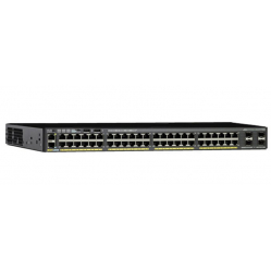 Switch wieżowy Cisco Catalyst 2960-X 48 portów 10/100/1000 (PoE+) 4 porty Gigabit SFP