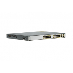 Switch wieżowy Cisco Catalyst 3750 24porty 10/100/1000 (PoE) 4 porty SFP - REFURBISHED