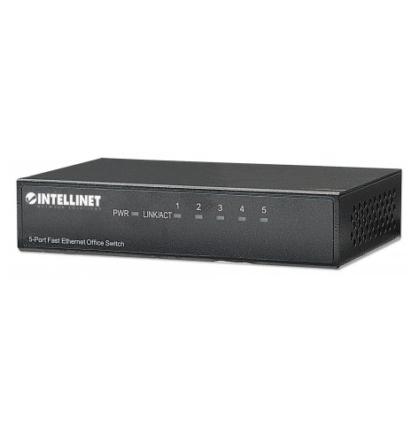 Switch niezarządzalny Intellinet 523301 5-portów 10/100