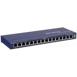Switch sieciowy niezarządzalny Netgear ProSafe GS116GE 16-Portów 1000BaseT (RJ45)