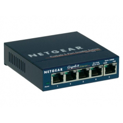 Switch sieciowy niezarządzalny Netgear ProSafe GS105GE 5-Portów 1000BaseT (RJ45)