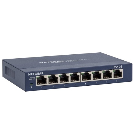 Switch niezarządzalny Netgear FS108-300PES ProSafe 8-Portów 10/100