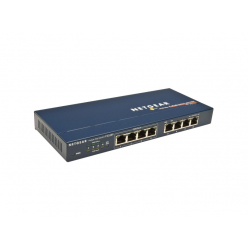 Switch sieciowy niezarządzalny Netgear ProSafe FS108PEU 8-Portów 10/100 (4 porty PoE)