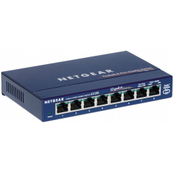 Switch sieciowy niezarządzalny Netgear ProSafe GS108GE 8-Portów 1000BaseT (RJ45)