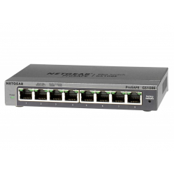 Switch Netgear GS108E-300PES ProSafe Plus 8-Portów 10/100/1000