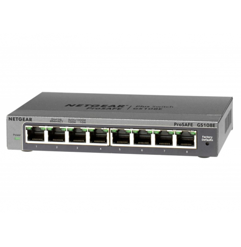 Switch Netgear GS108E-300PES ProSafe Plus 8-Portów 10/100/1000