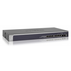 Switch zarządzalny Netgear XS708T-100NES ProSafe Smart Managed 8-Portów 10GBase-T 2 porty dzielone SFP+ 10 gigabajtów