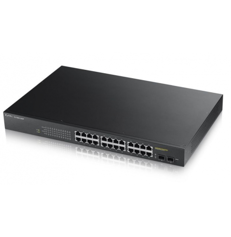 Switch smart zarządzalny Zyxel GS1900-24HP 24-porty 10/100/1000 (PoE+) 2 porty Gigabit SFP