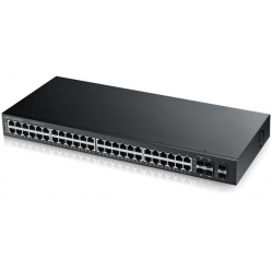 Switch wieżowy Zyxel GS2210-48 44-porty 10/100/1000 2 porty Gigabit SFP 4 zestawy Gigabit SFP