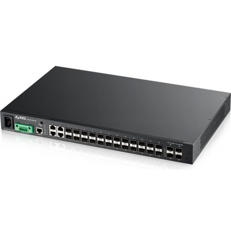 Switch Zyxel MGS3750-28F L2+ 20 portów Gigabit SFP 4 porty combo Fast Ethernet/Gigabit SFP 4 porty 10 Gigabit SFP+