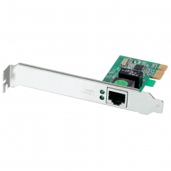 Karta sieciowa  Edimax Gigabit LAN Card  RJ45  PCI Express  additional low profile bracket incl.