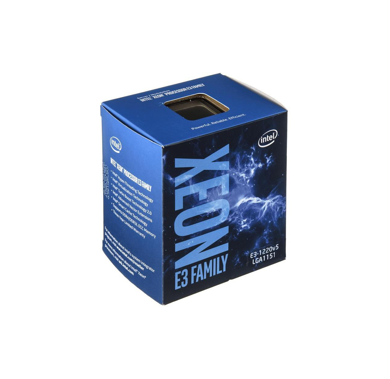 Procesor serwerowy Intel Xeon E3-1220v5 3.00 GHz, 8M Cache, LGA1151, 80W, BOX