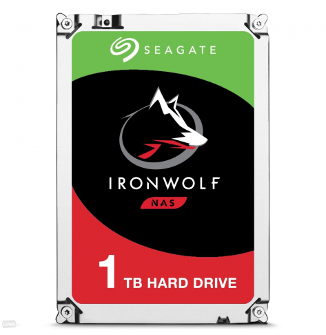 Dysk Serwerowy Seagate IronWolf, 3.5'', 1TB, SATA/600, 5900RPM, 64MB cache