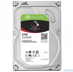 Dysk Serwerowy Seagate IronWolf, 3.5'', 3TB, SATA/600, 5900RPM, 64MB cache