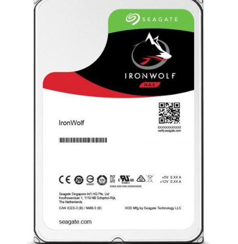 Dysk Serwerowy Seagate IronWolf, 3.5'', 4TB, SATA/600, 5900RPM, 64MB cache