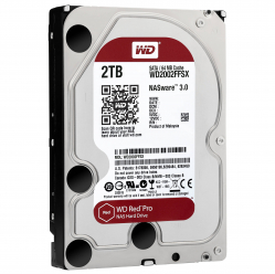 Dysk Serwerowy WD Red Pro, 3.5'', 2TB, SATA/600, 7200RPM, 64MB cache