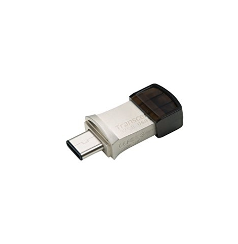 Pamięć USB  Flashdrive Transcend 32GB JetFlash 890 Silver Plating USB 3.1 Type C