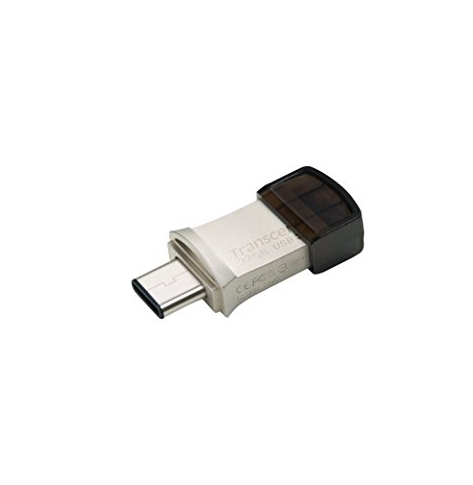 Pamięć USB Flashdrive Transcend 32GB JetFlash 890 Silver Plating USB 3.1 Type C