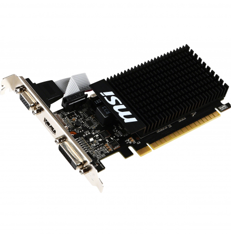 Karta graficzna  MSI GeForce GT 710 2GB DDR3 64Bit HDMI DVI D-Sub