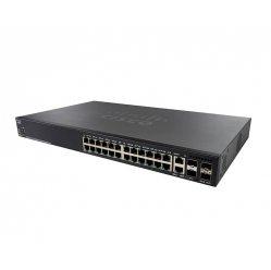 Switch wieżowy Cisco SG350X-24 24 porty 1000Base-T 2 porty combo 10 Gigabit SFP+ 2 porty 10 Gigabit SFP+