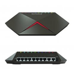 Switch Netgear Nighthawk SX10 Gaming 8-Port 10-Gigabit/Multi-Gigabit Switch (GS810EMX)