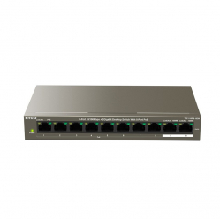 Switch Tenda TEF1110P-8-102W   8 X 10/100Mbps PoE + 2 Gigabit