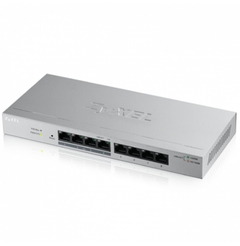 Switch Zyxel GS1200-5 5-port GbE Web Smart metal fanless