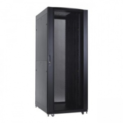 Szafa serwerowa Switch Linkbasic cabinet 19'' 47U 800x1200mm black  perforated steel front door 