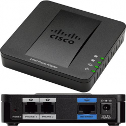 Bramka VoIP Cisco SPA112 2 Port Phone Adapter (zamiennik PAP2T-EU)
