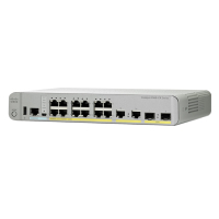 Switch Cisco WS-C3560CX-12PD-S Catalyst 3560-CX 12 Portów 10/100/1000 (PoE+) 2 porty combo SFP+
