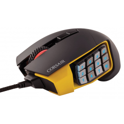 Mysz gamingowa Corsair Scimitar PRO RGB Optical MOBA/MMO - Yellow
