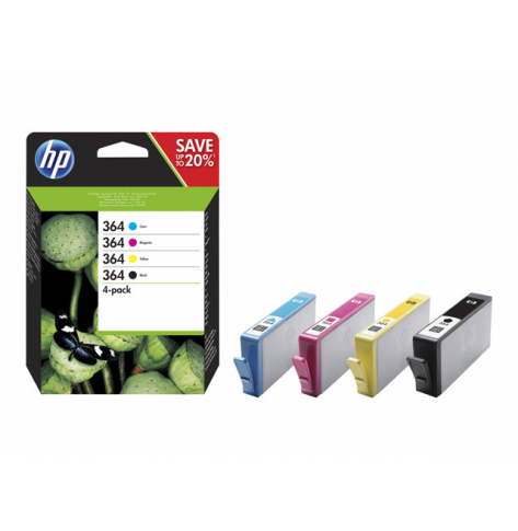 Tusz HP 364 CMYK 4-pak