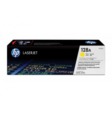 Toner HP 128A Żółty | 1300 str. | LaserJet Pro CP1525/CM1415fn MFP