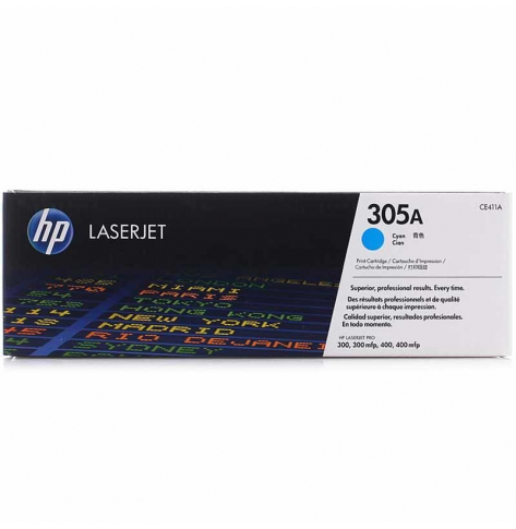 Toner HP 305A Cyan | 2600str | Color LaserJet M351/M451/M375/M475