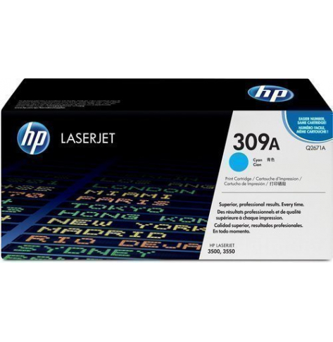 Toner HP Cyan | 4000str | CLJ 3500/3550