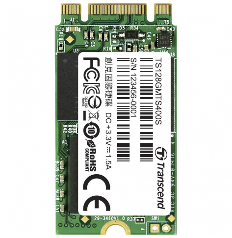 Dysk SSD Transcend  M.2 2242 SATA 6GB/s  128GB  MLC read/write; 540/170MB/s NGFF