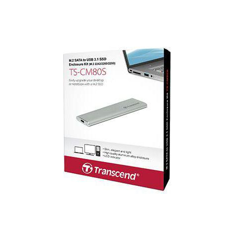 Dysk SSD Transcend All-in-one Upgrade Kit TS-CM80S  M.2 SATA  For Type 2242/2260/2280