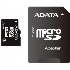 Karta pamięci ADATA Micro SDHC 32GB CLASS 4 + SDHC Adapter
